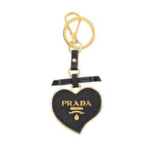 Prada Key Holder Black